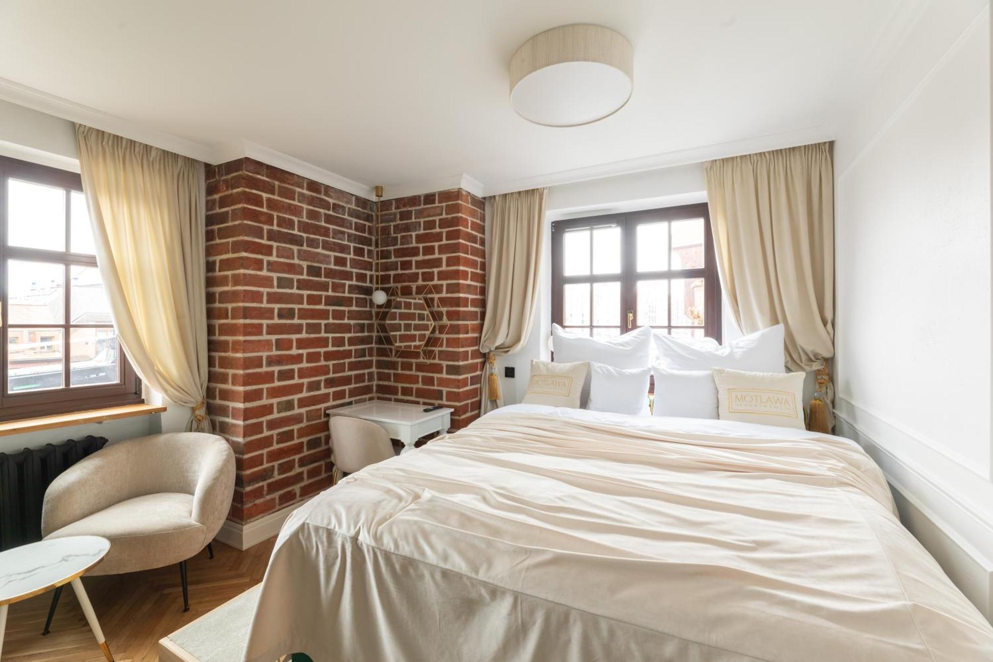Motlawa Apartments - Old Town & River Viev, Fast Wifi Gdańsk Buitenkant foto