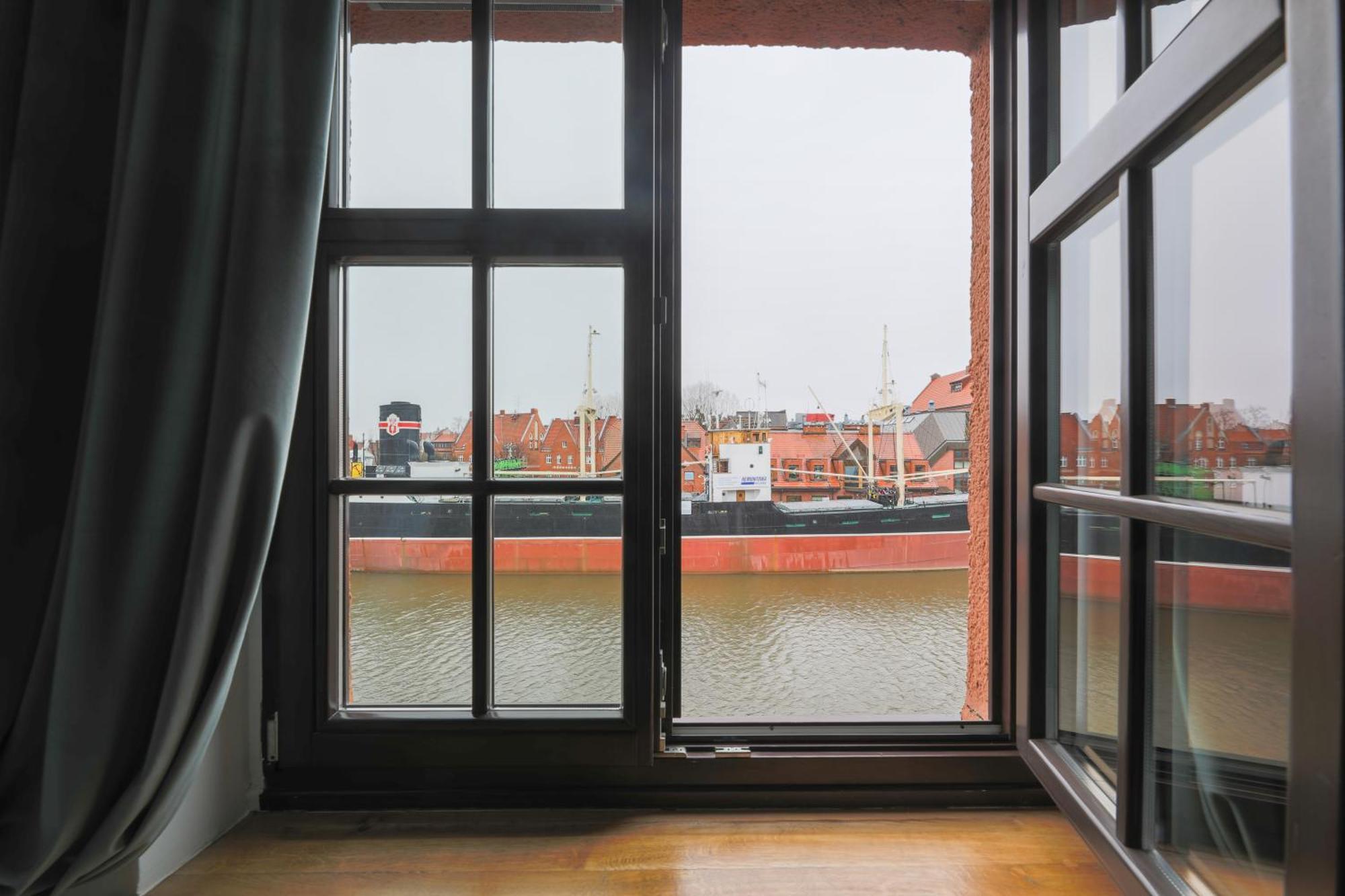 Motlawa Apartments - Old Town & River Viev, Fast Wifi Gdańsk Buitenkant foto