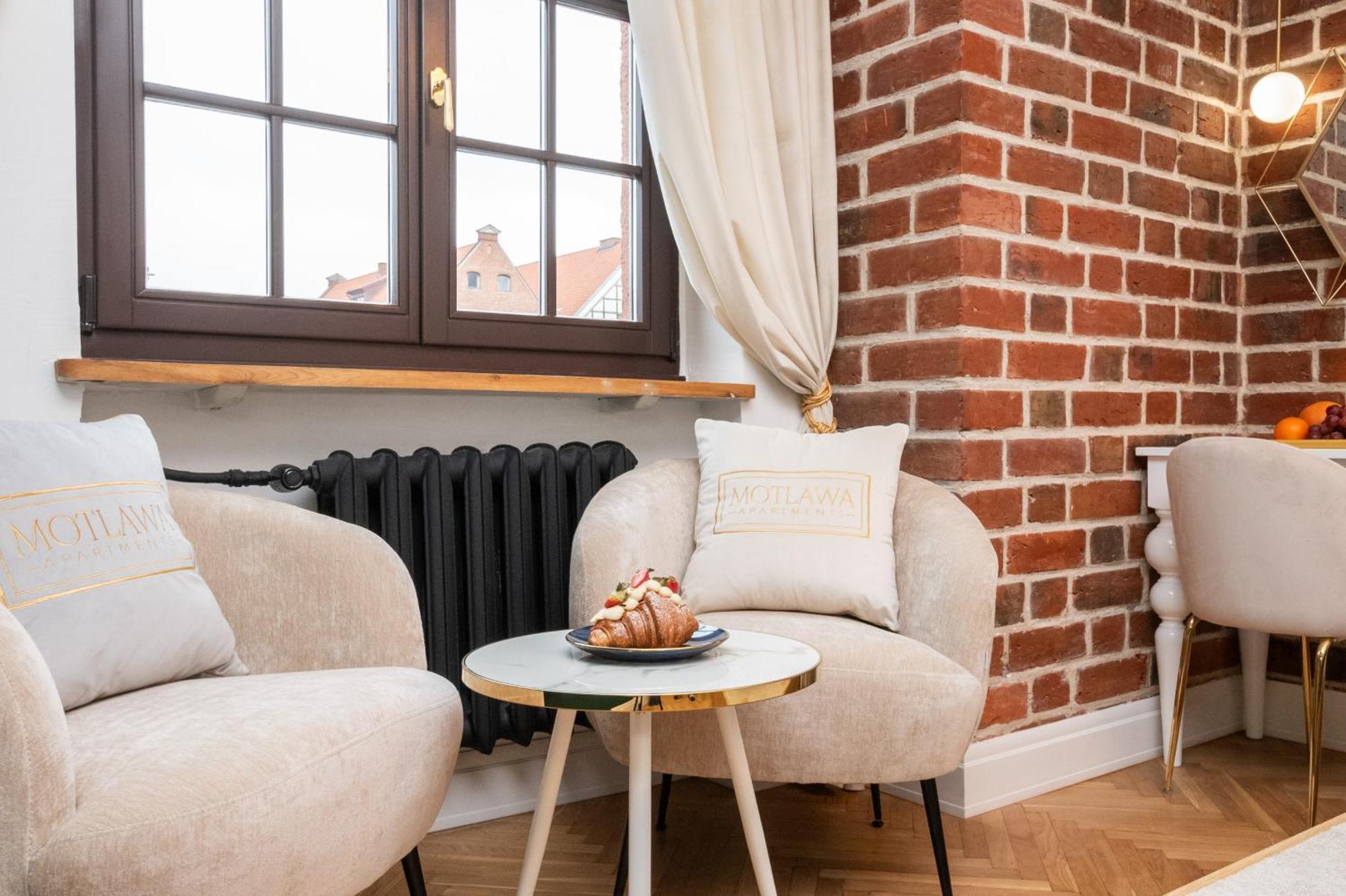 Motlawa Apartments - Old Town & River Viev, Fast Wifi Gdańsk Kamer foto