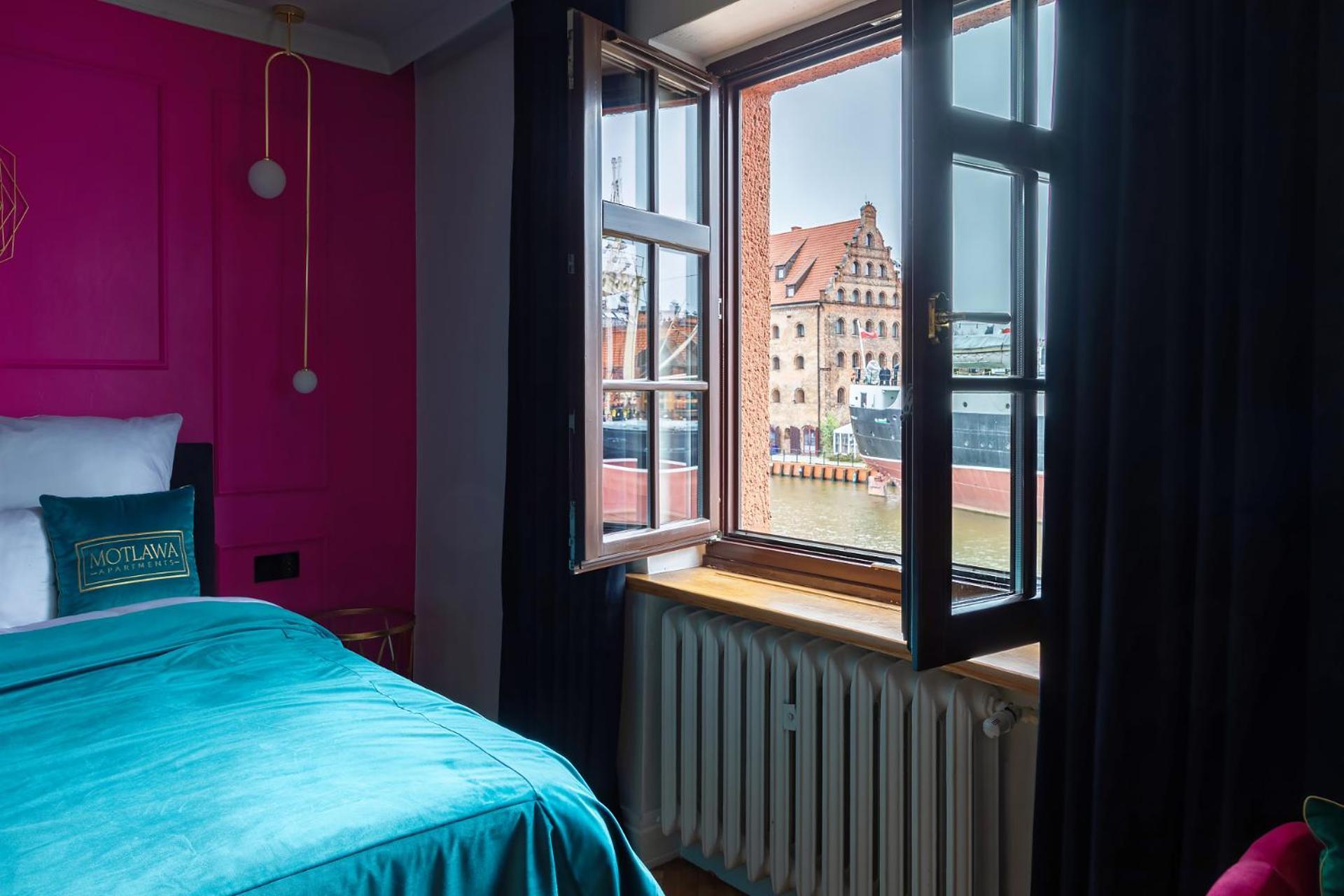 Motlawa Apartments - Old Town & River Viev, Fast Wifi Gdańsk Buitenkant foto