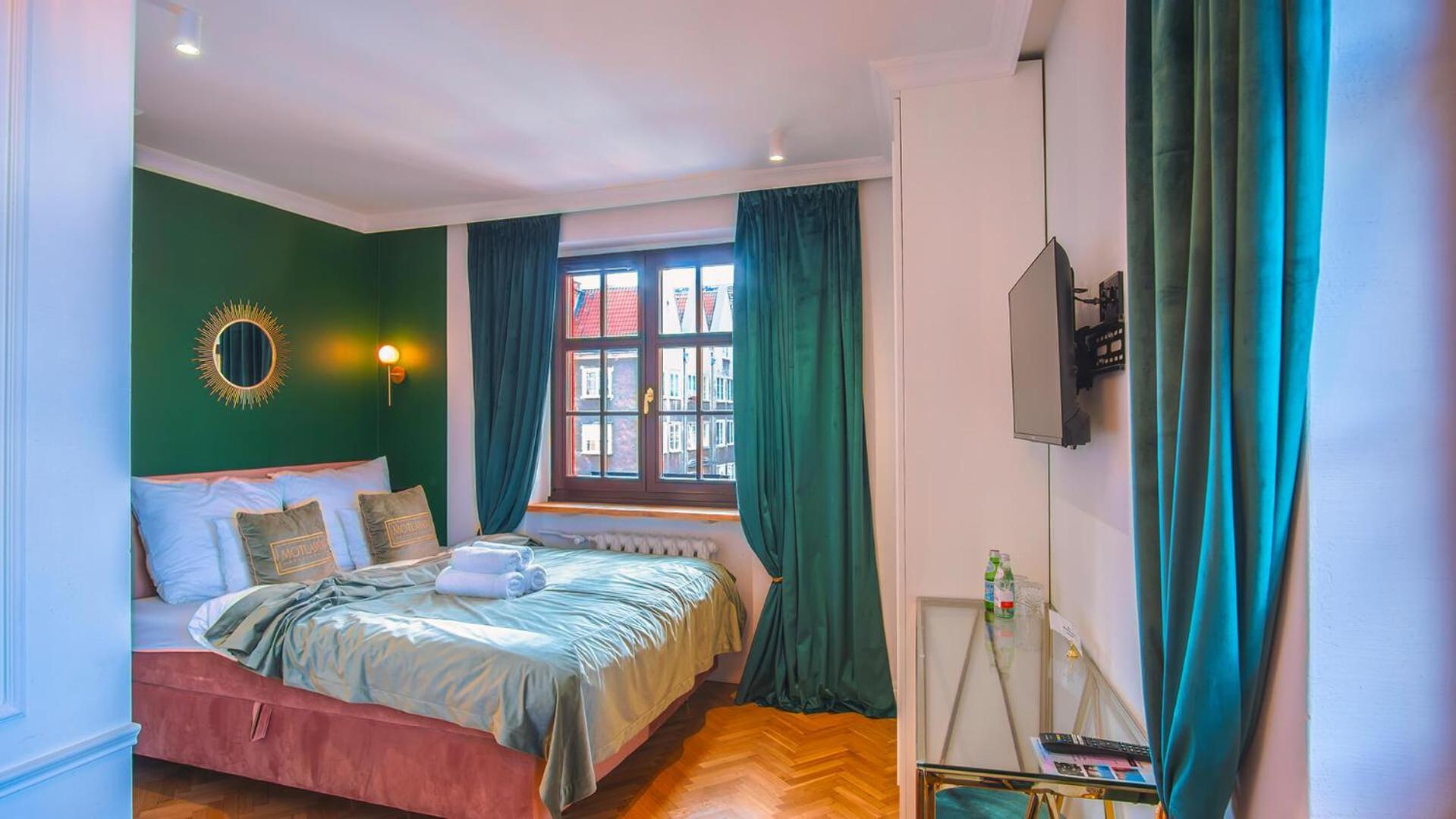 Motlawa Apartments - Old Town & River Viev, Fast Wifi Gdańsk Buitenkant foto