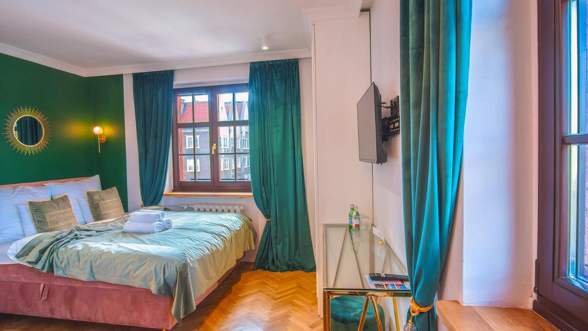 Motlawa Apartments - Old Town & River Viev, Fast Wifi Gdańsk Buitenkant foto